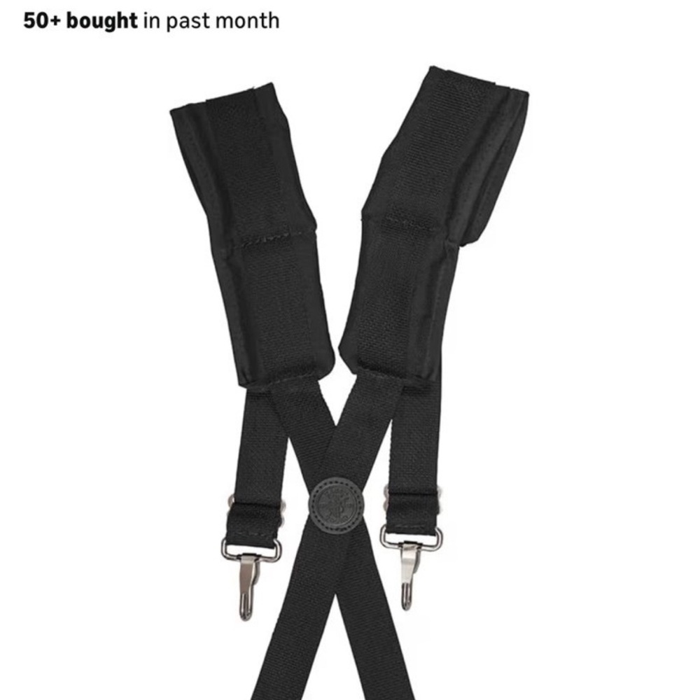 Klein Tools Tradesman Pro Suspenders - Black - Picture 5 of 5
